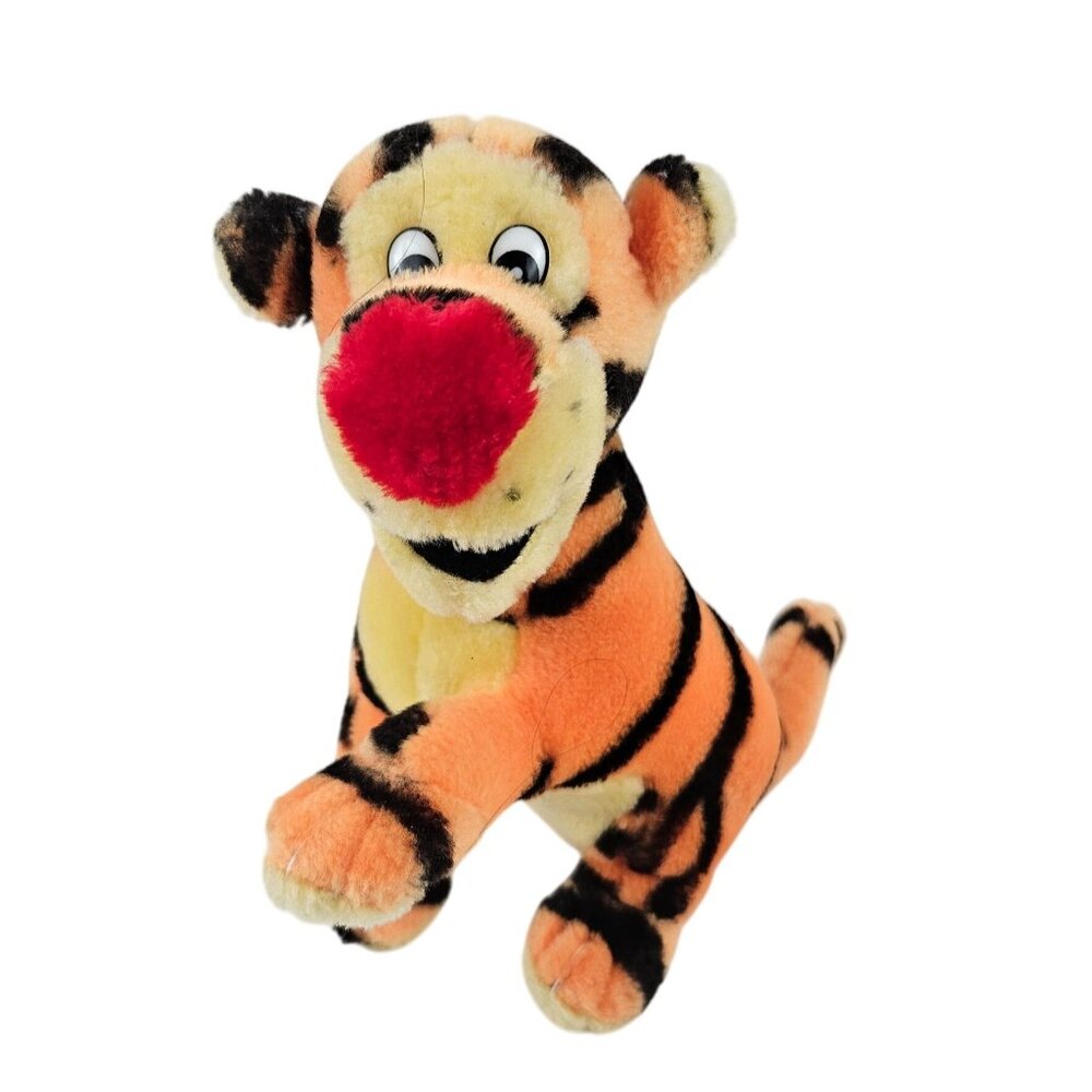 Shalom Vintage Tigger Plush Toy 9 in Stuffed Animal Collectible Winnie Pooh